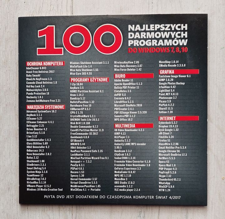 Komputer Świat 4/2017 (407) marzec 2017 + płyta DVD