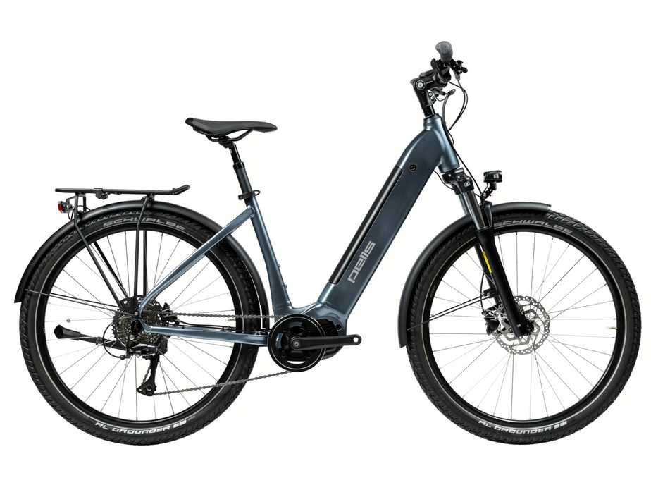Rower elektryczny PELLS Thorr CITY Steel Grey 630Wh Bafang M410