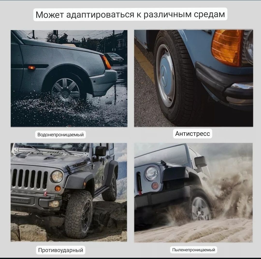 TPMS система контроля давления и температуры в шинах с часами солнечн