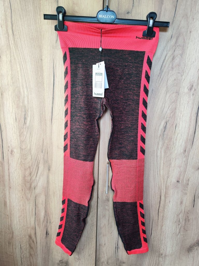 Legginsy sportowe Hummel, damskie, rozmiar XXS/XS, nowe z metką, becoo