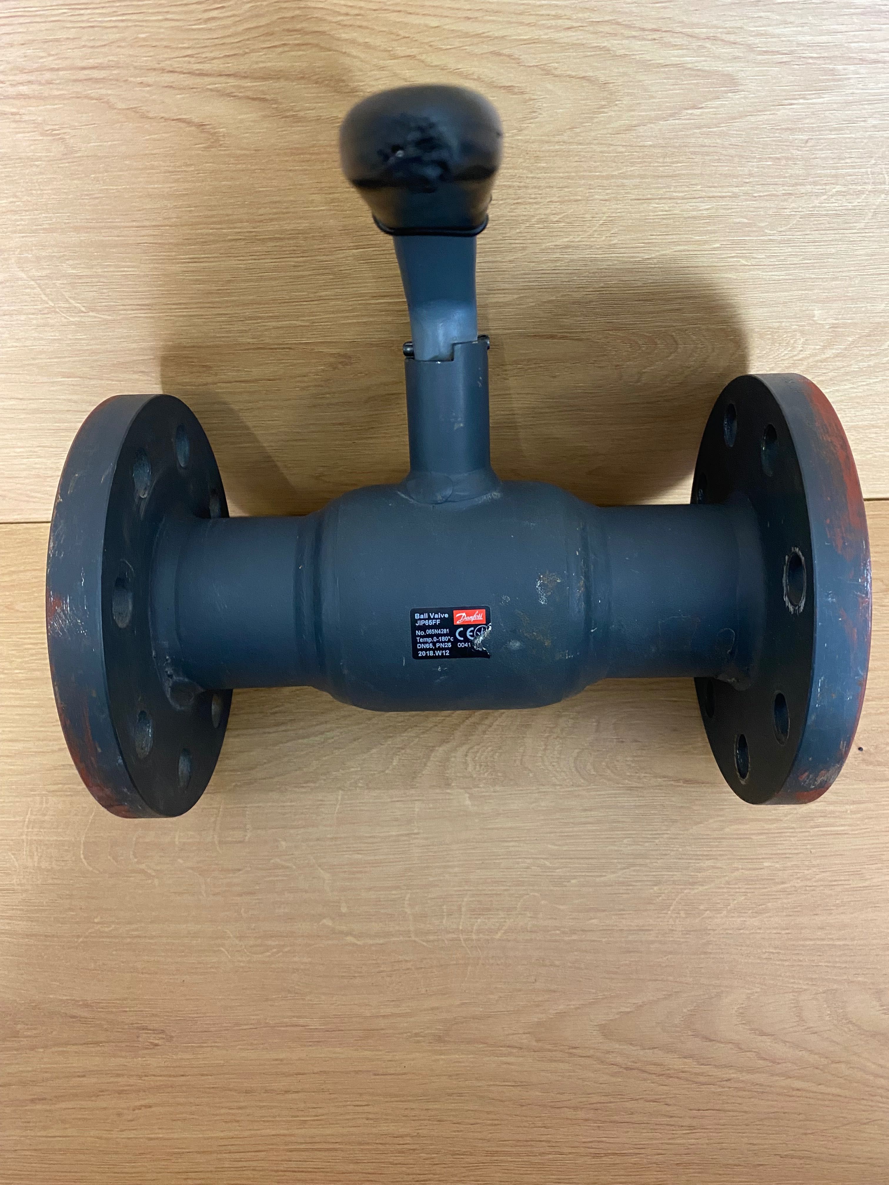 Zawór Danfoss model JIP-FF, DN65, Kvs 200, PN25