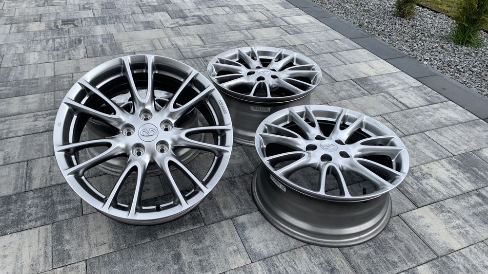 Sprzedam felgi aluminiowe Infiniti G35 G37 5x114,3 18 cali Coupé OE