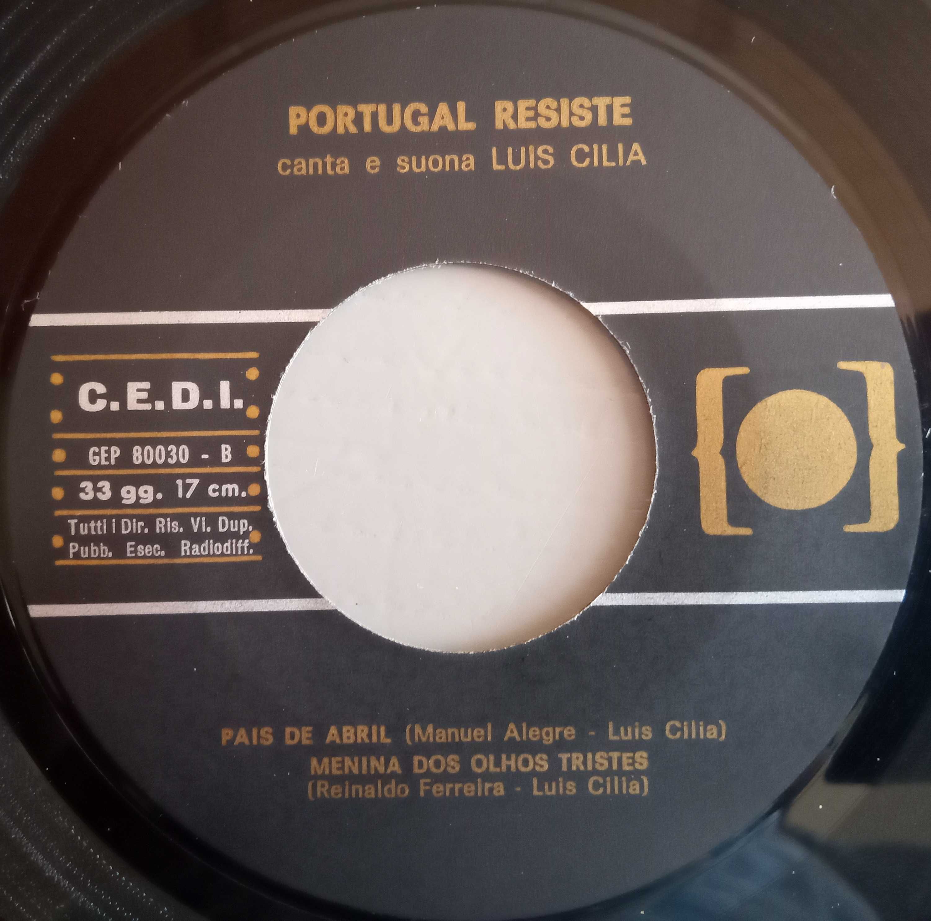 Luís Cília	- - - - -	Portugal Resiste	- - - - -	EP