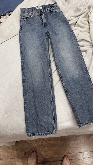 Zara джинси прямі