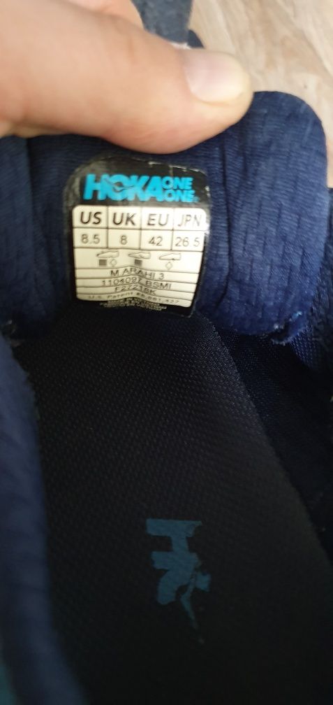 HOKA ARAHI 3 buty męskie sportowe rozmiar 43 wkładka 26,5cm