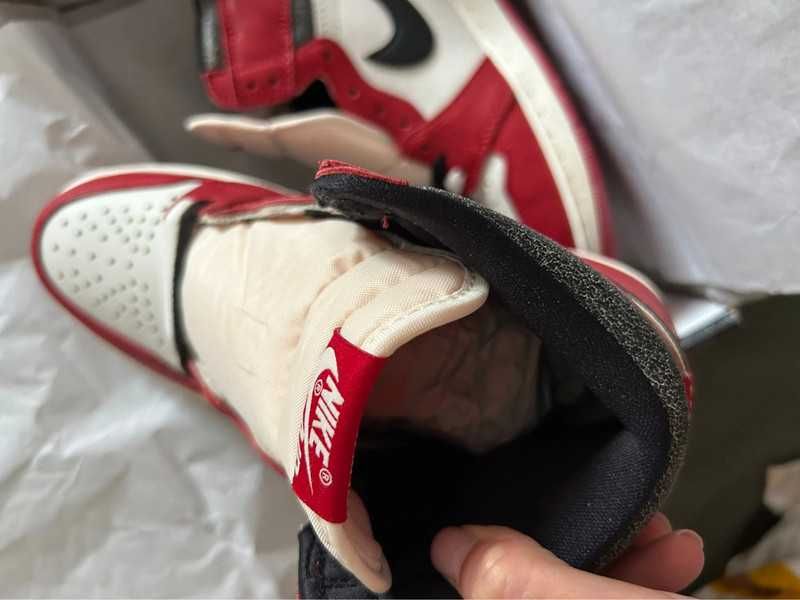 Jordan 1 Retro High OG Chicago Lost And Found R.45