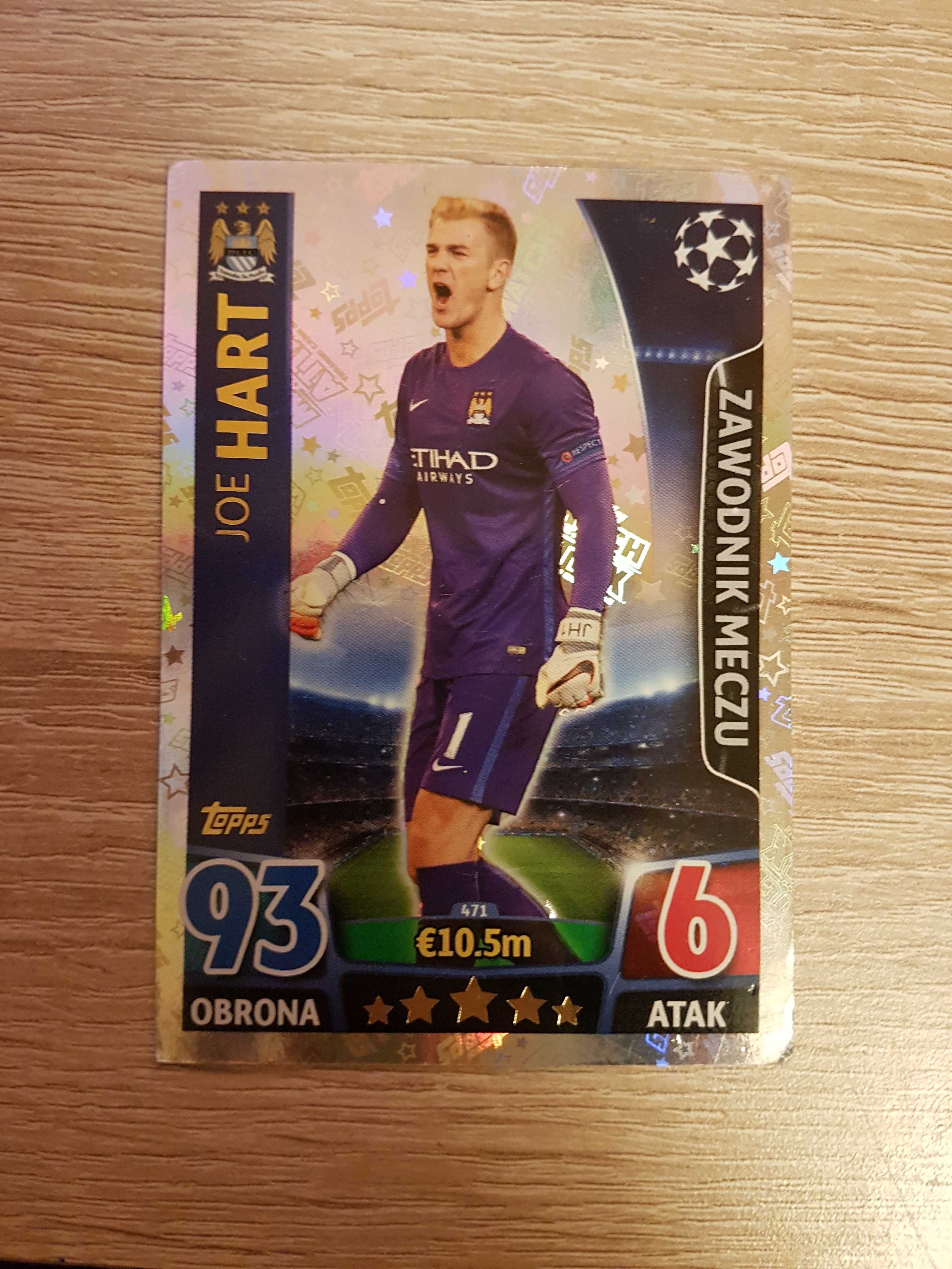 Karty Topps Match Attax 2015/2016, Limited Edition, puszka