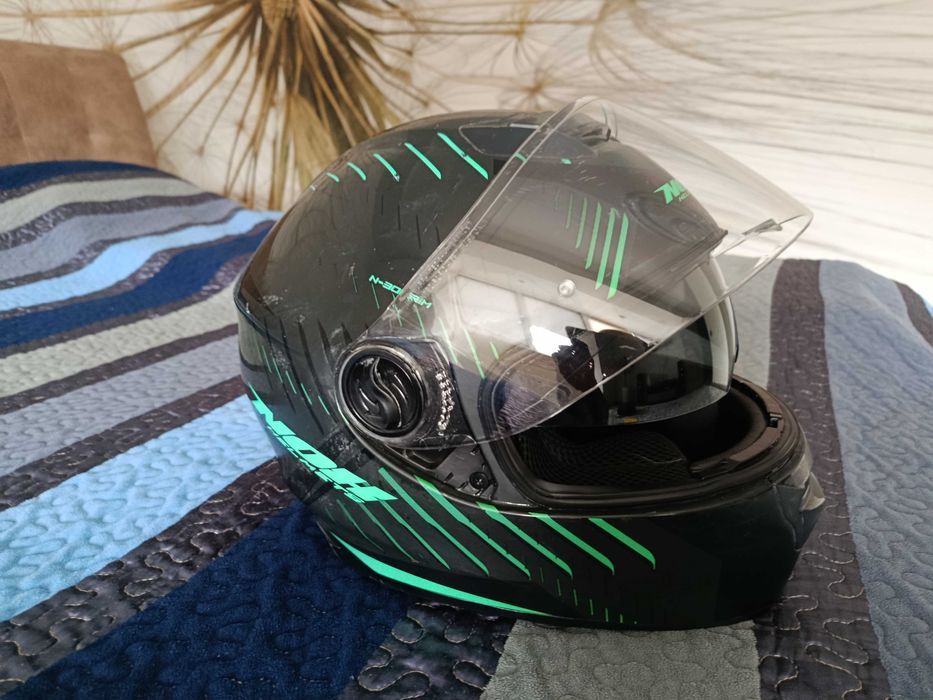 МОТОшолом NOH з окулярами