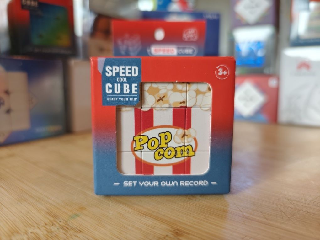 Cubo Mágico ZINA Star Popcorn 3x3 (Novo)