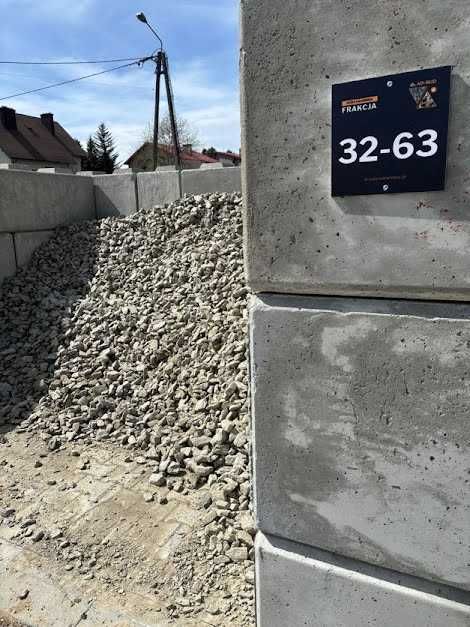 kruszywo drogowe kamienie na drogę utwardzenie kliniec tłuczeń 0-31/63