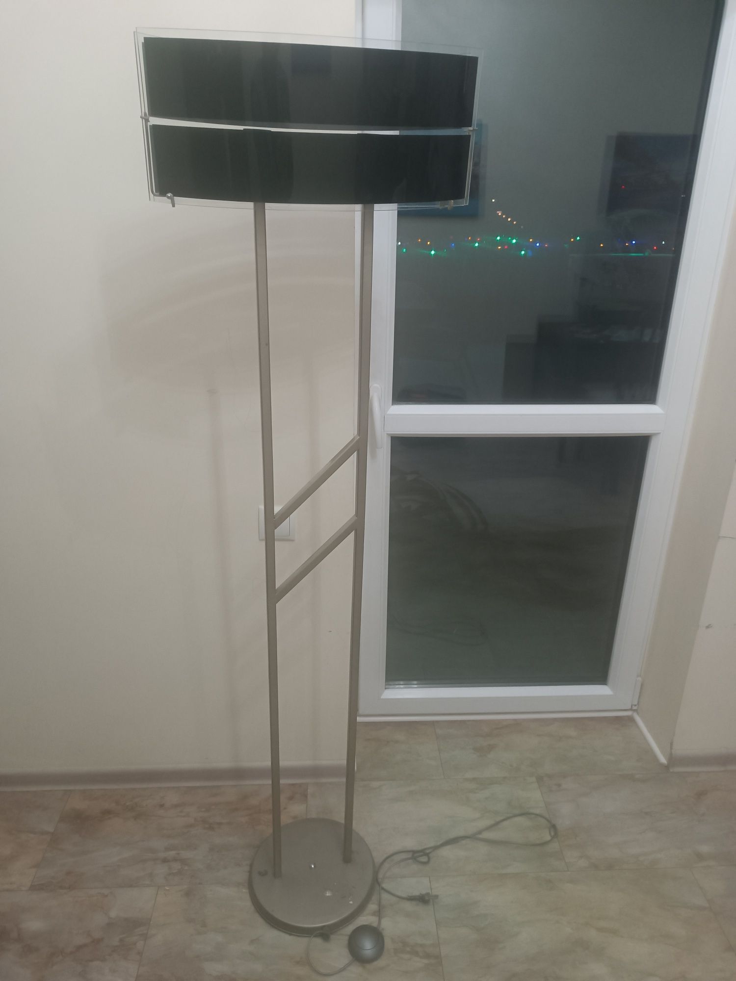 Lampa stojąca plus sufitowa