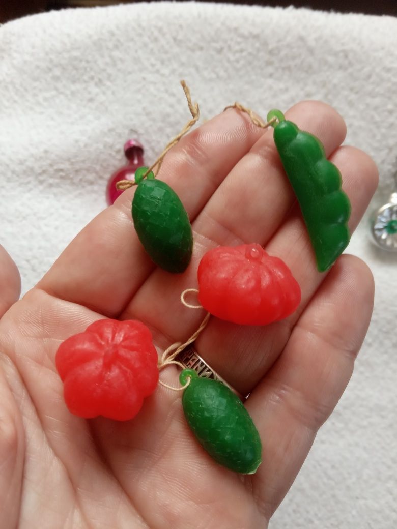 Ёлочные мини игрушки.