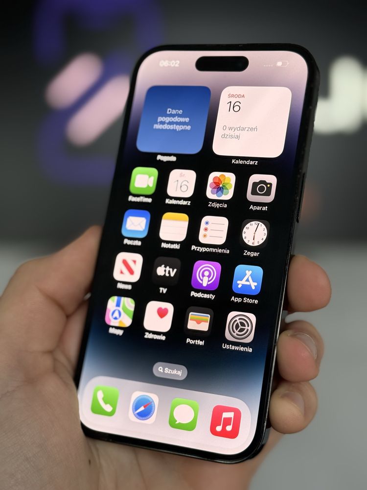 RATY 0% iPhone 14 Pro 128GB BATERIA 94% GWARANCJA 12 miesięcy!!!