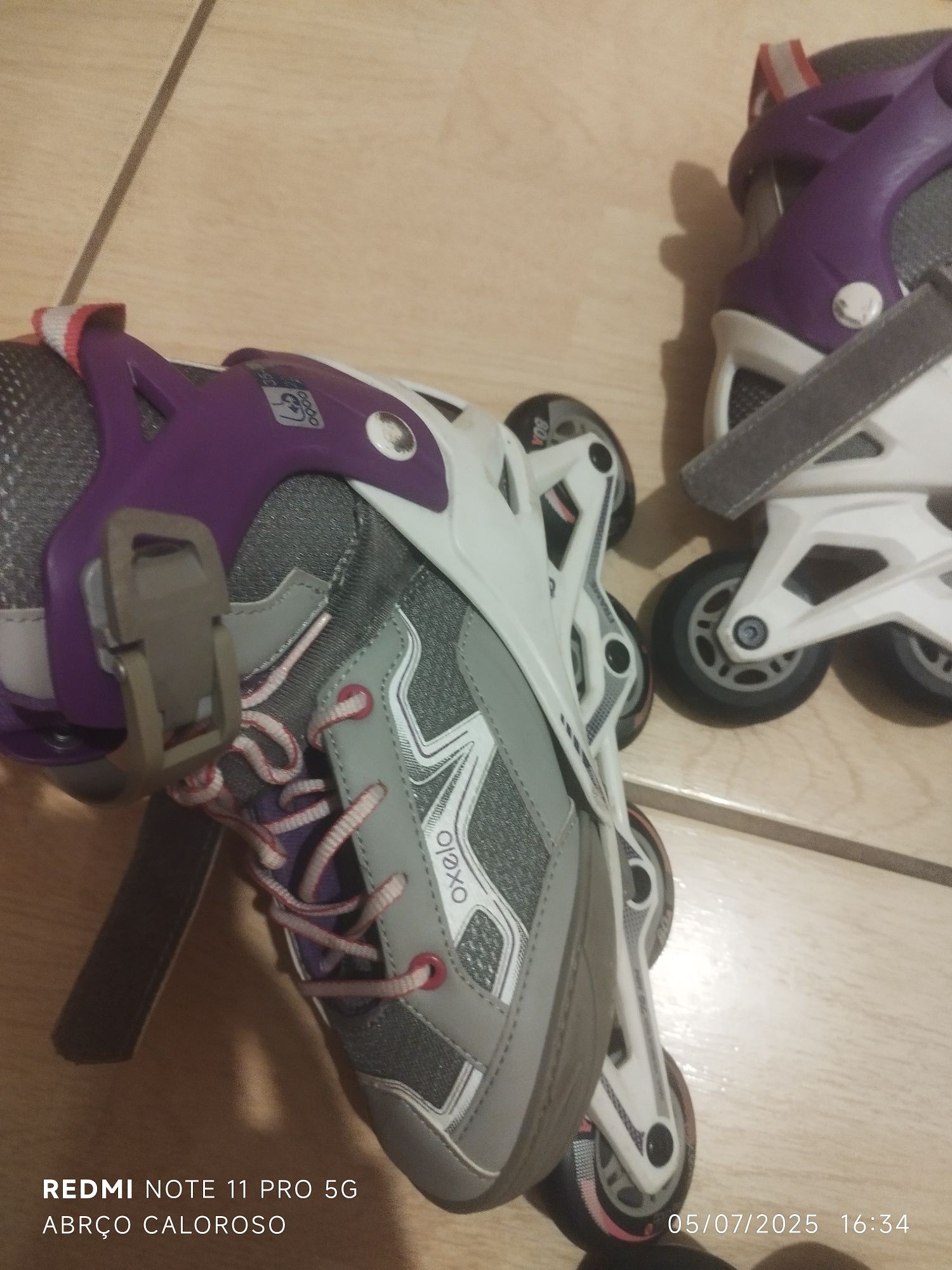 Patins em linha da Decatlon