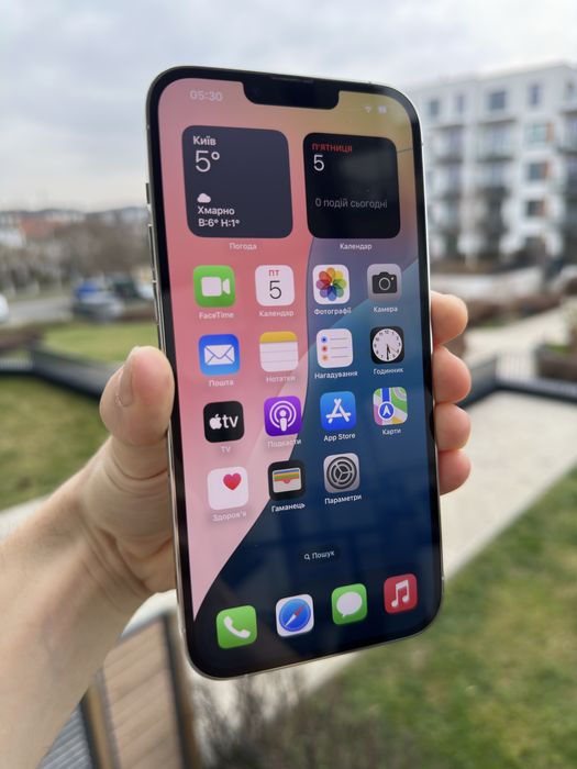 Apple IPhone Айфон 13 Про Макс 128ГБ Silver, Неверлок, Оригінал