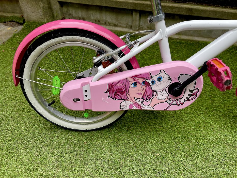 Rower dziewczecy btwin 16 cali