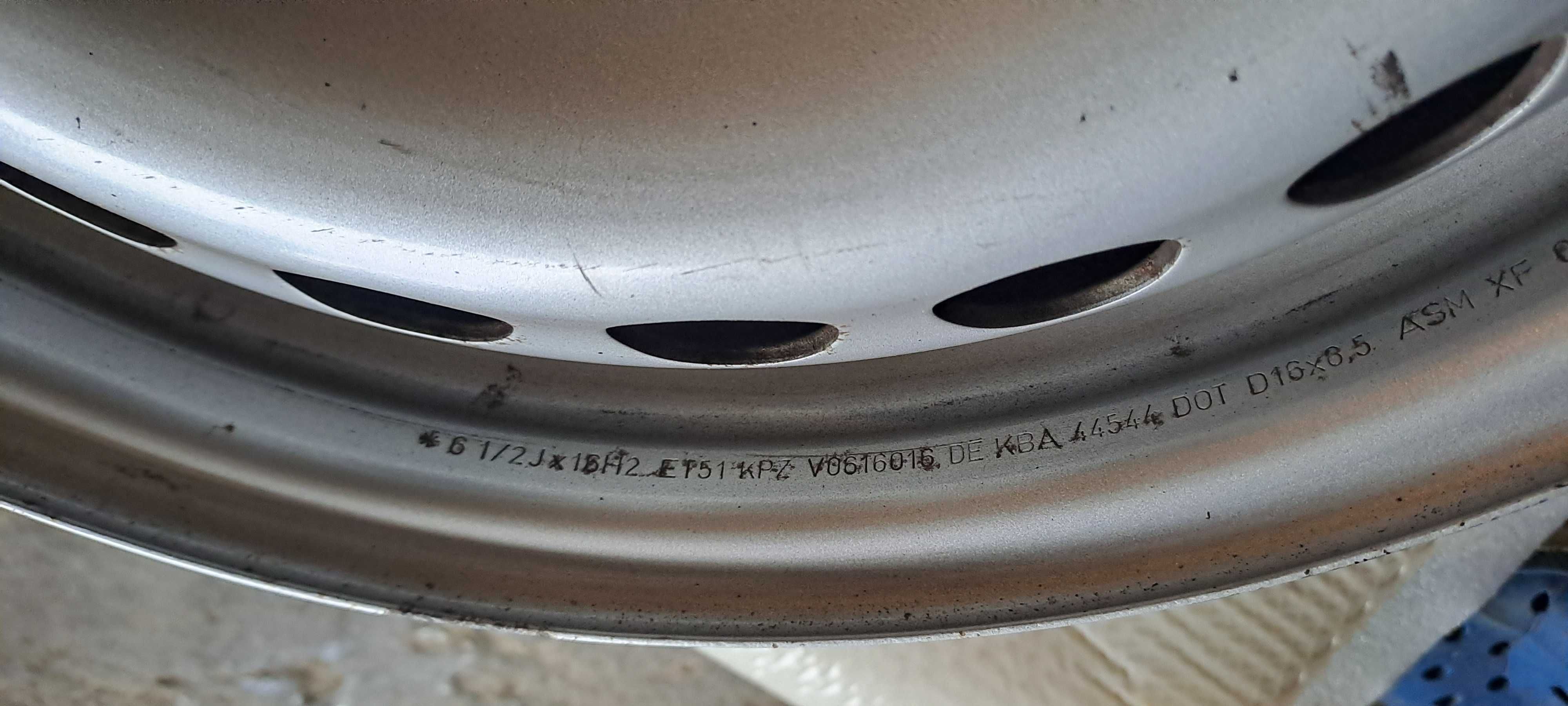 VW 7H0 T5 T6 ORG. Felgi stalowe 6,5J / 16" / 5x120  ET51 Komplet 4 szt