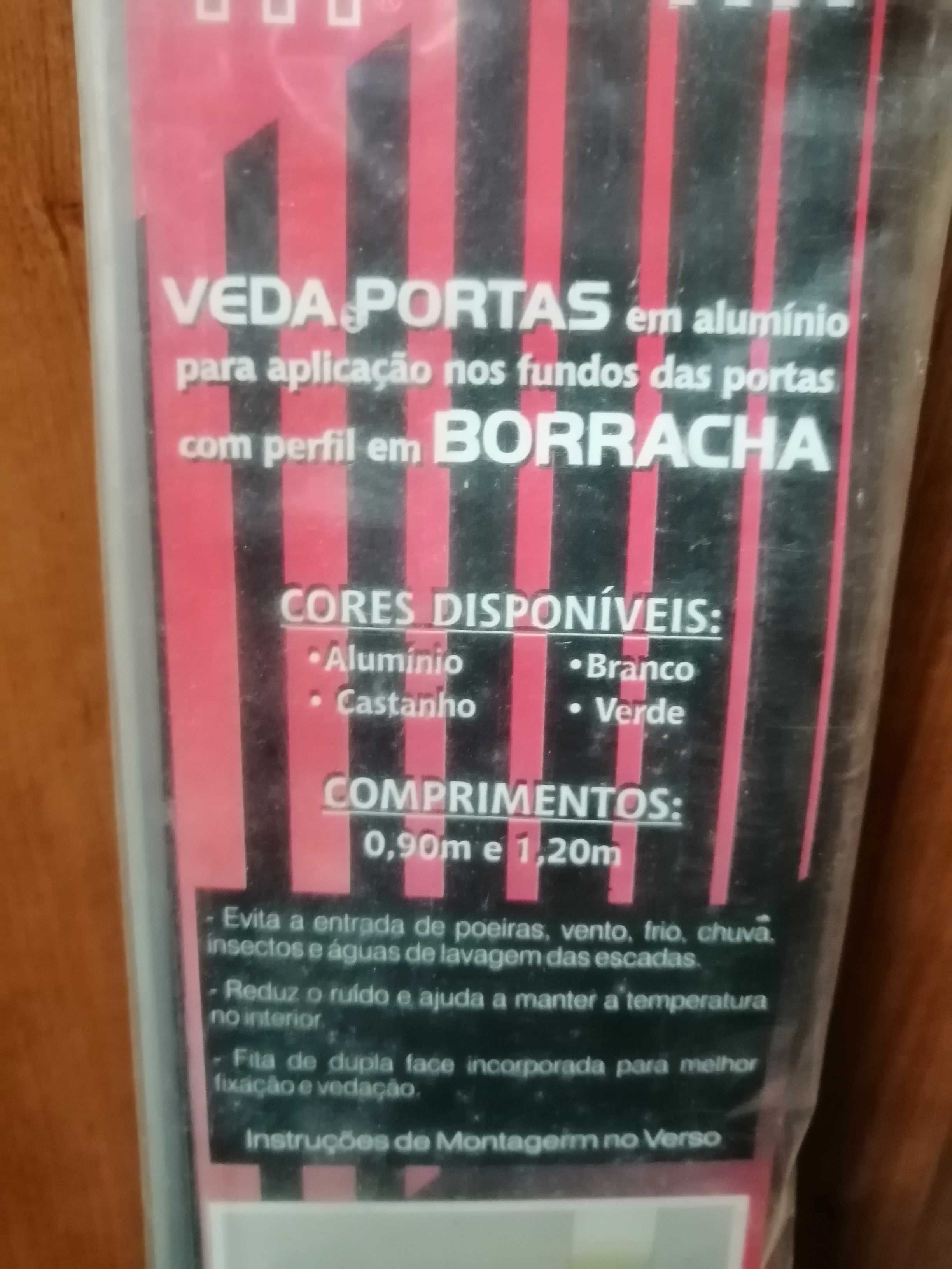 Veda portas em alumínio