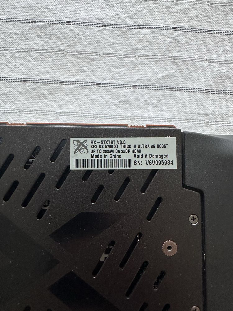 Karta graficzna XFX RX 5700 XT Thicc III Ultra 8GB GDDR6
