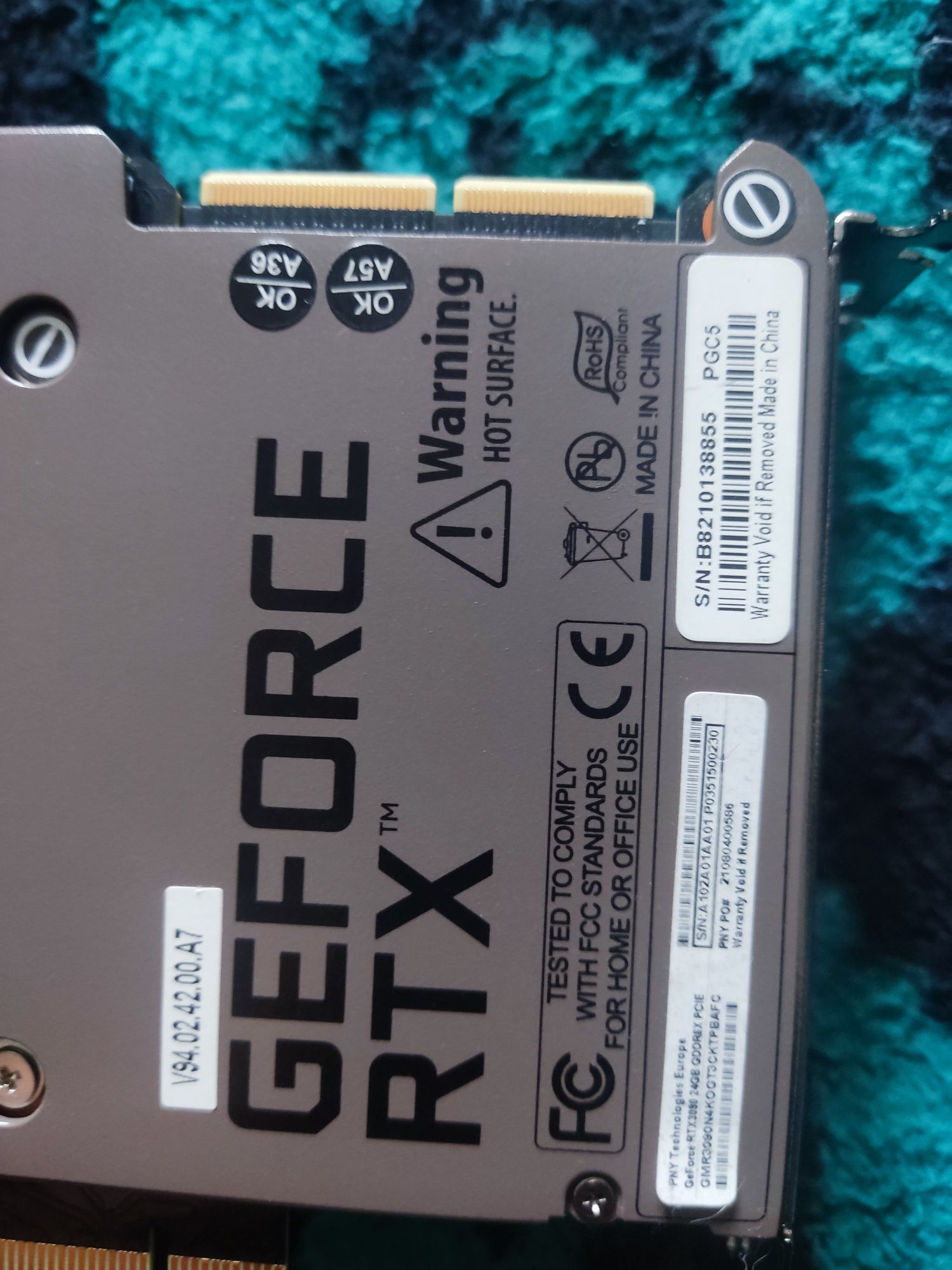 Відеокарта PNY GeForce RTX 3090 24GB XLR8 Gaming Revel Epic-X RGB Trip
