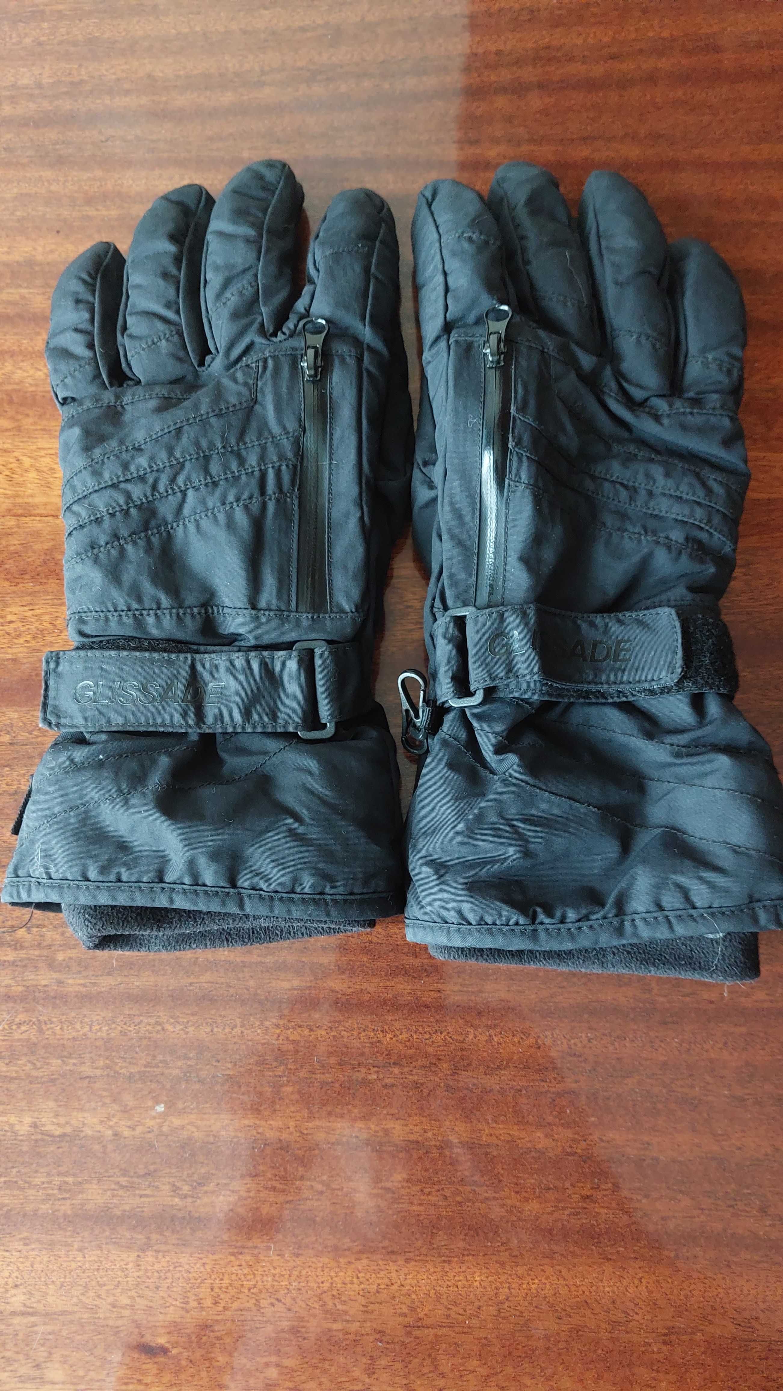 Лыжные теплые мужские перчатки GLISSADE