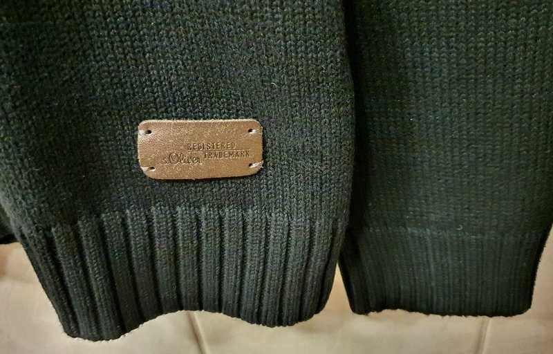 Sweter męski S'Oliver / rozmiar L / ciepły zimowy