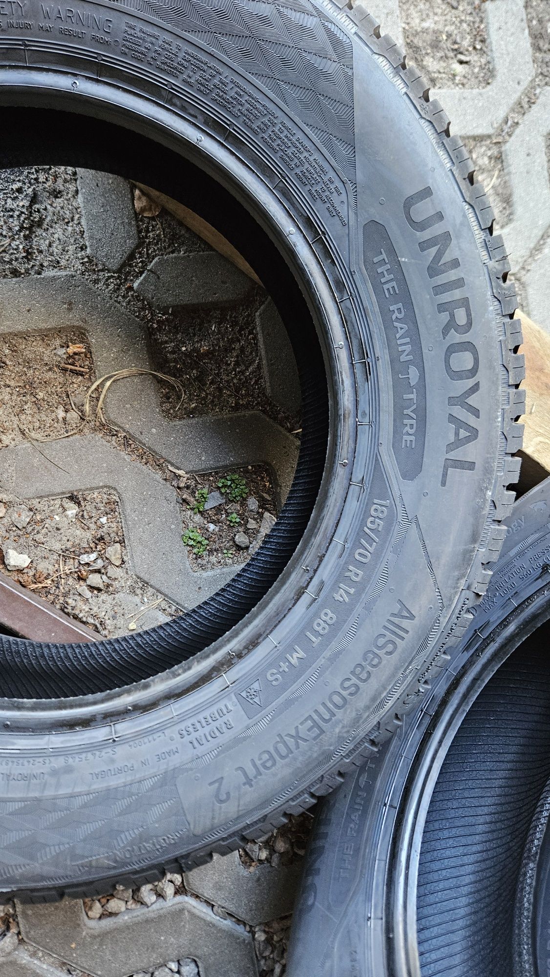opony nowe 185/70R14 UNIROYAL allseason expert 2