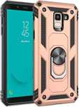 Etui JMstore kompatybilne z Samsung Galaxy J6 2018 czerwone(133b)