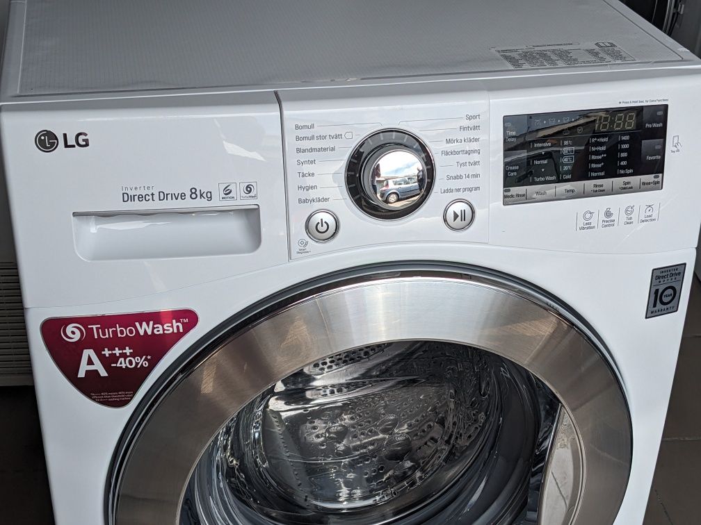 Пральна машина LG Direct Drive 8 kg A+++ Б/В