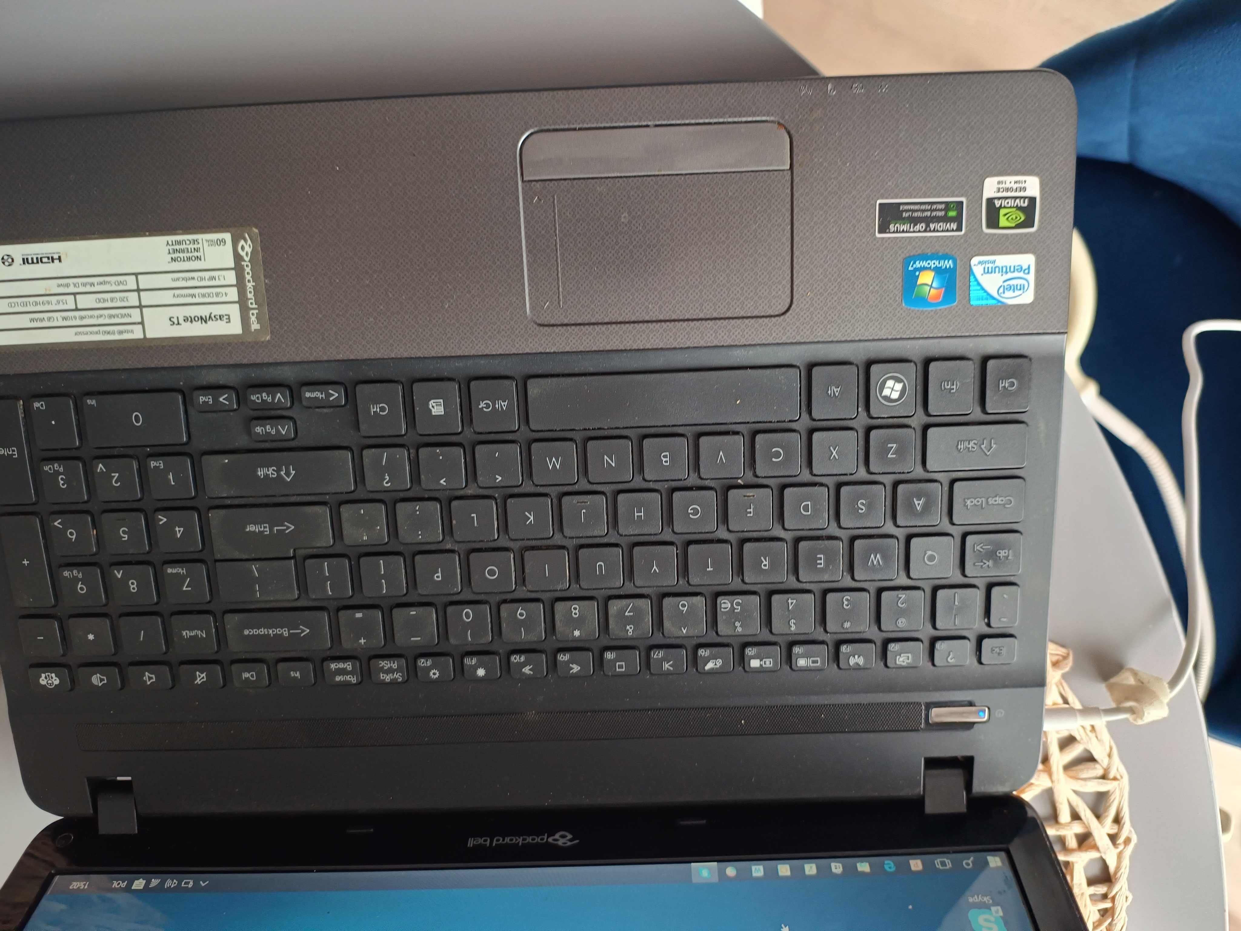 Laptop Packard bell easynote TS11 HR 048