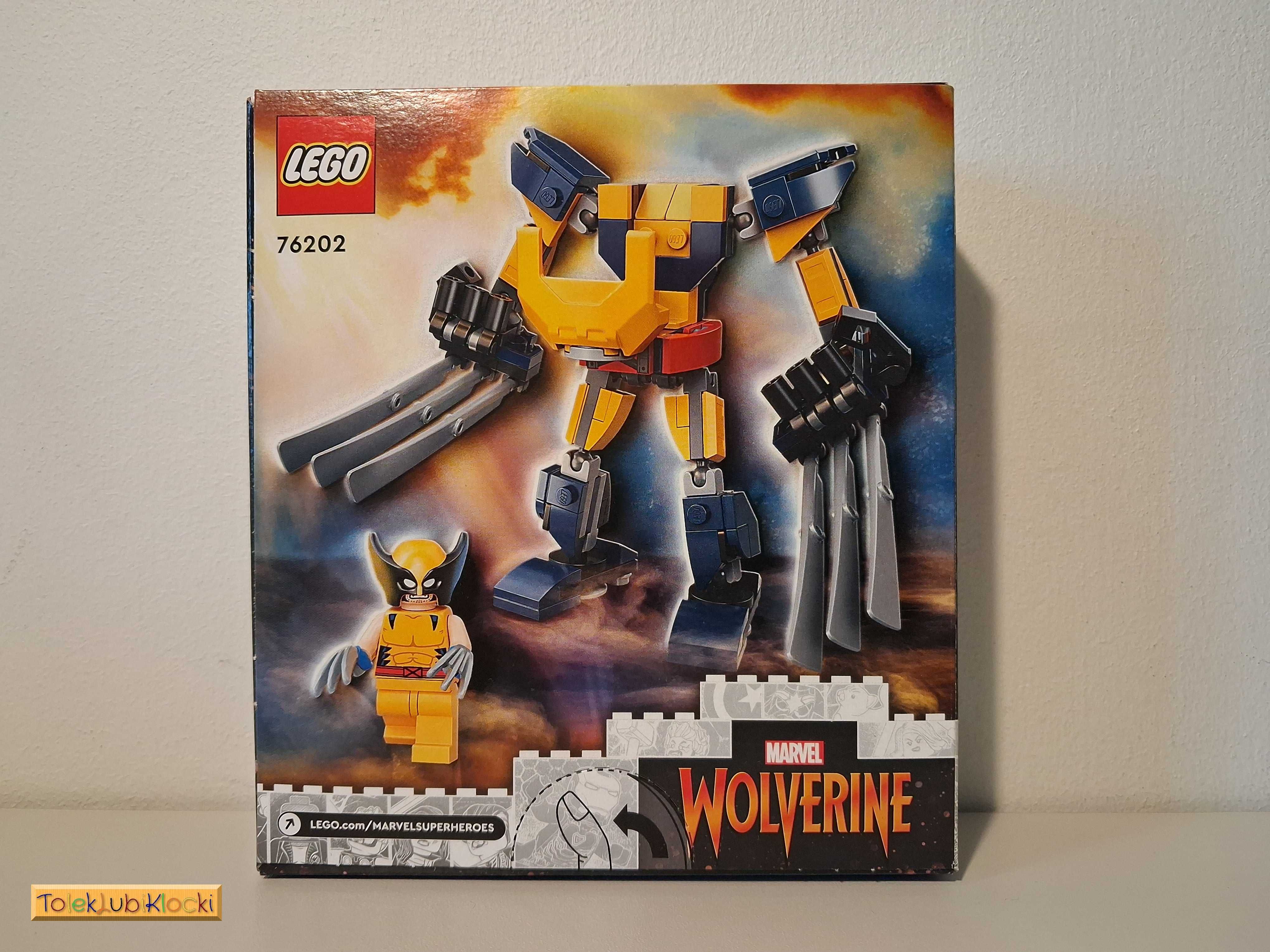 LEGO Marvel [76202] - Mechaniczna zbroja Wolverine'a [NOWY]