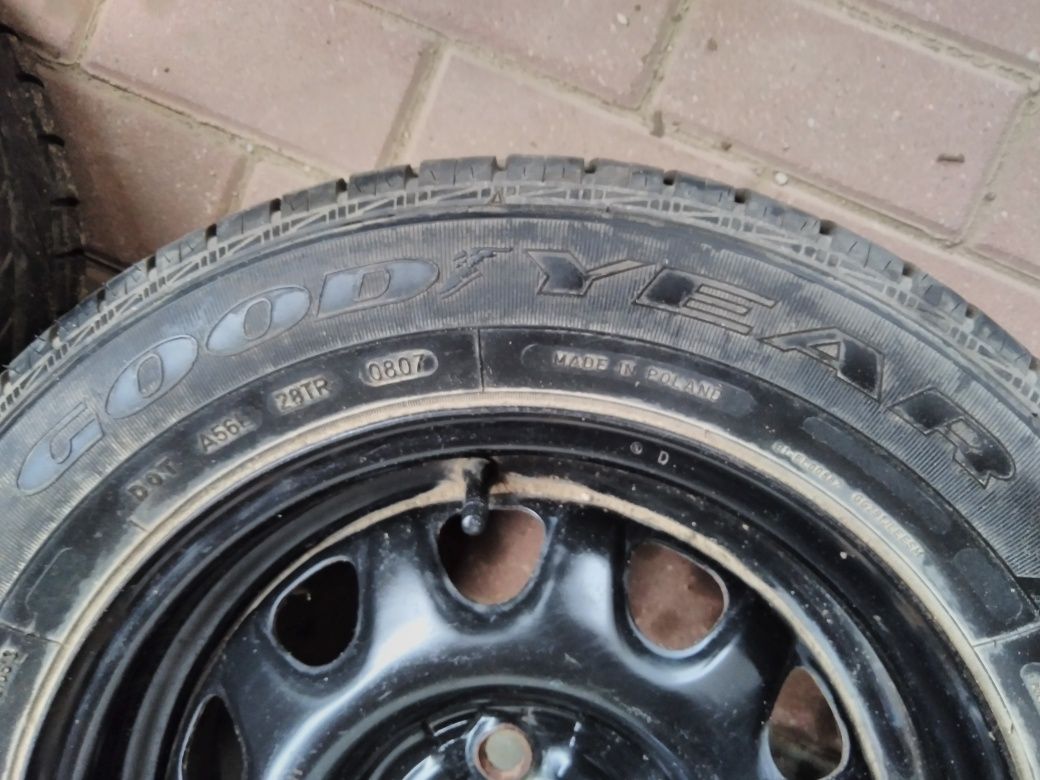 koła letnie opony 185/65 R14 volkswagen polo seat ibiza felgi stalowe