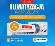 Rotenso 3,5 kw gwarancja 5 lat
