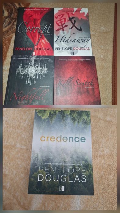 Penelope Douglas devil's night 4 części :corrupt,hideaway,kill swich,