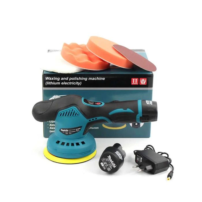 Акумуляторна полірувальна машинка Makita DC6000 (12 V, 2 AH)