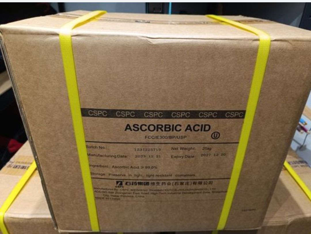 Kwas L-askorbinowy askorbinian 25 kg witamina c, do basenu