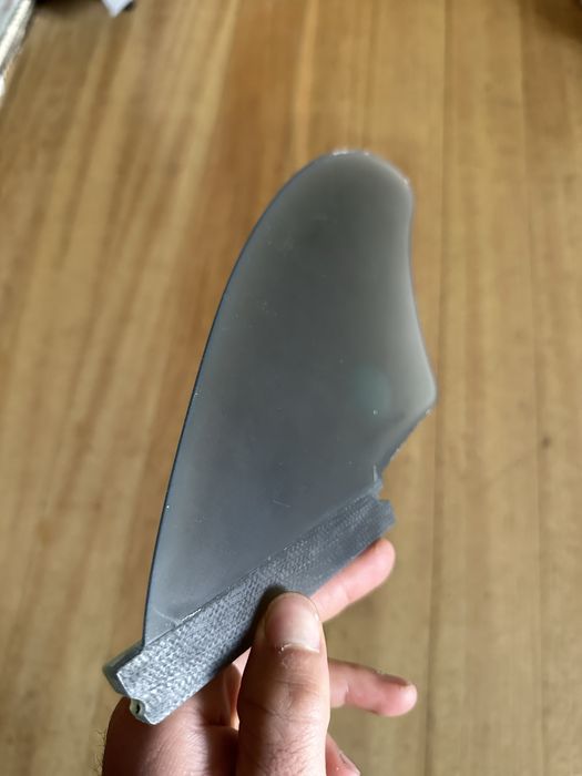 Quilha de surf twin fin Madness cinza