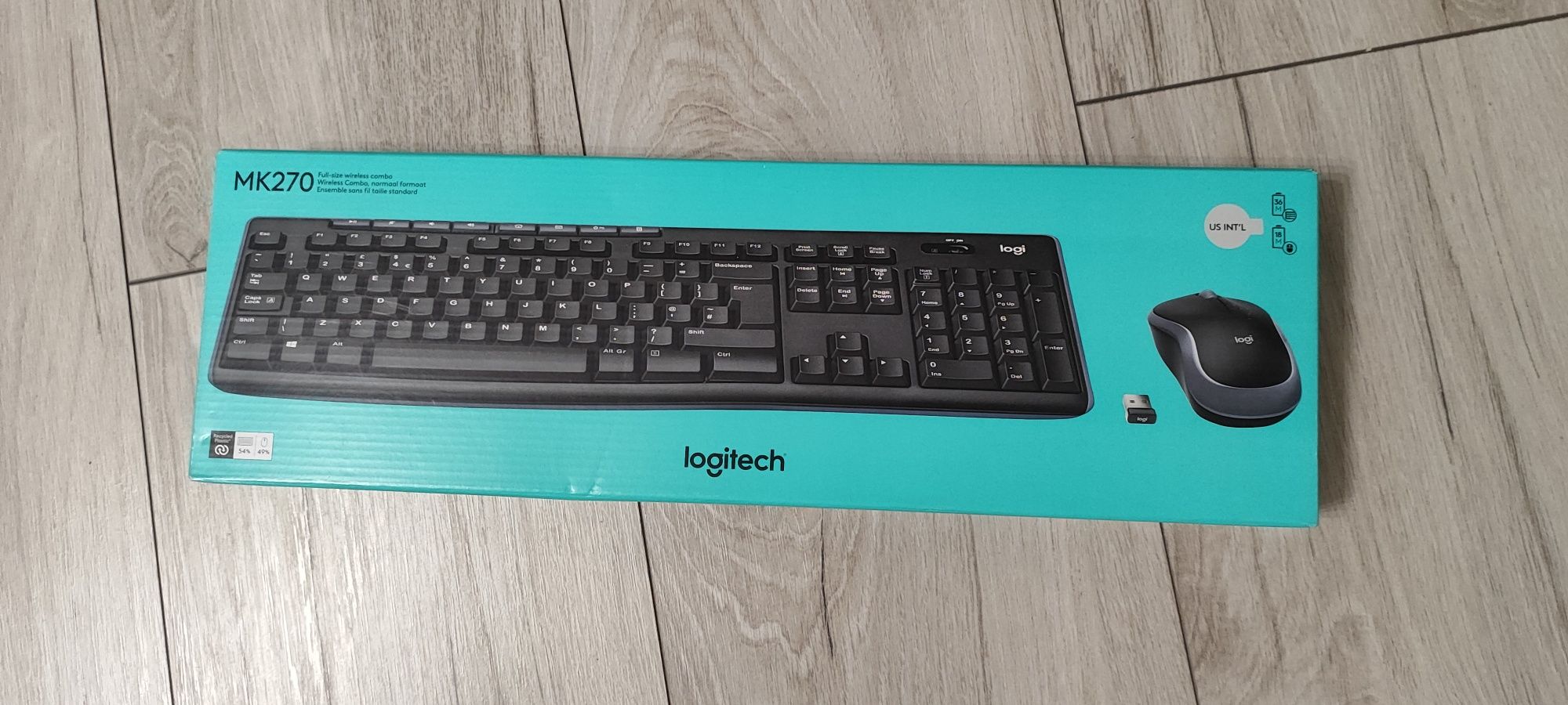 Zestaw LOGITECH Wireless Combo MK270