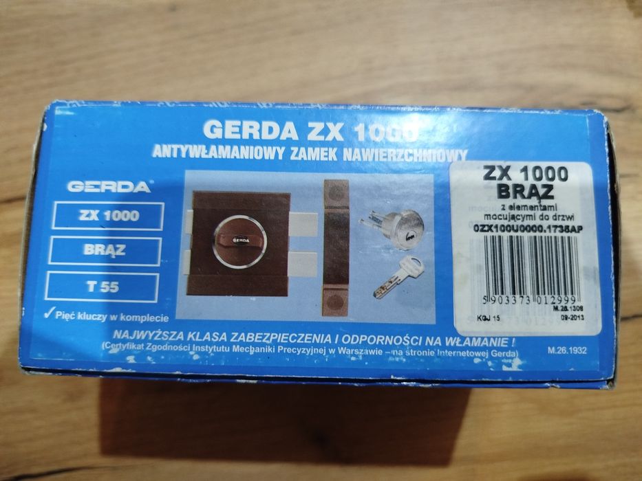 Gerda ZX 1000 kolor brąz