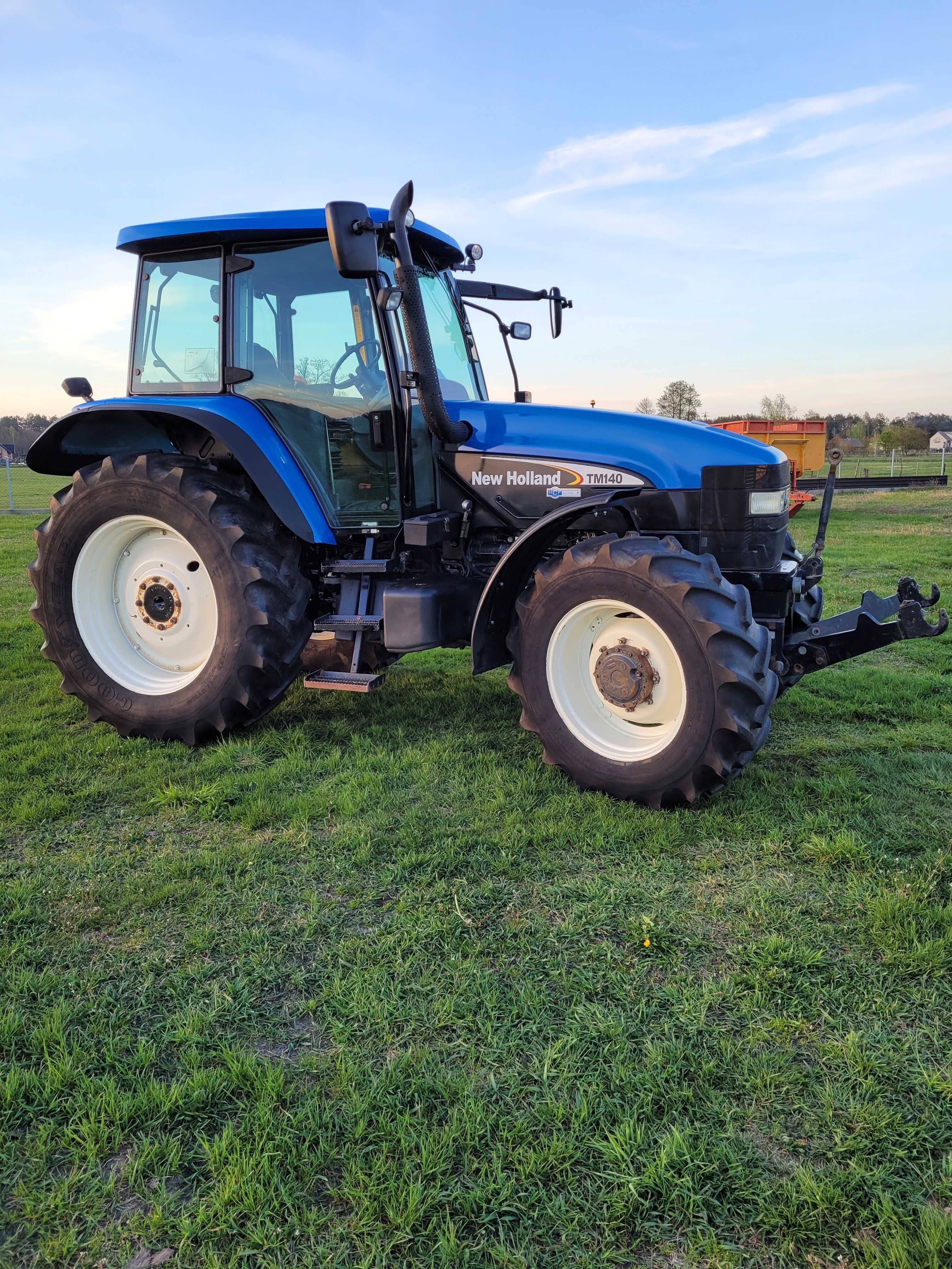 New Holland TM140 tuz sprowadzony z Holandii