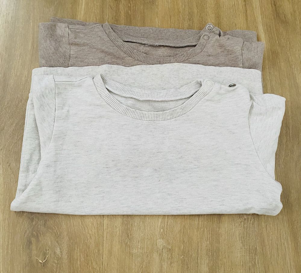 Zestaw H&M 2 bluzy + spodnie dresowe 86/92