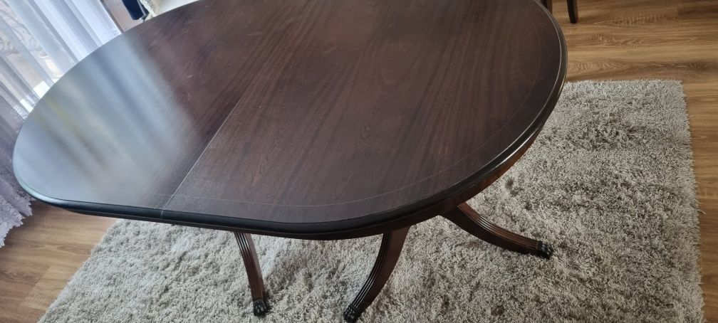 Stół w stylu ludwikowskim 160cm+50cm