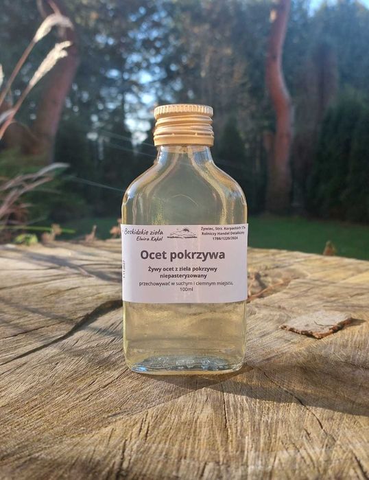 Ocet pokrzywowy, naturalny