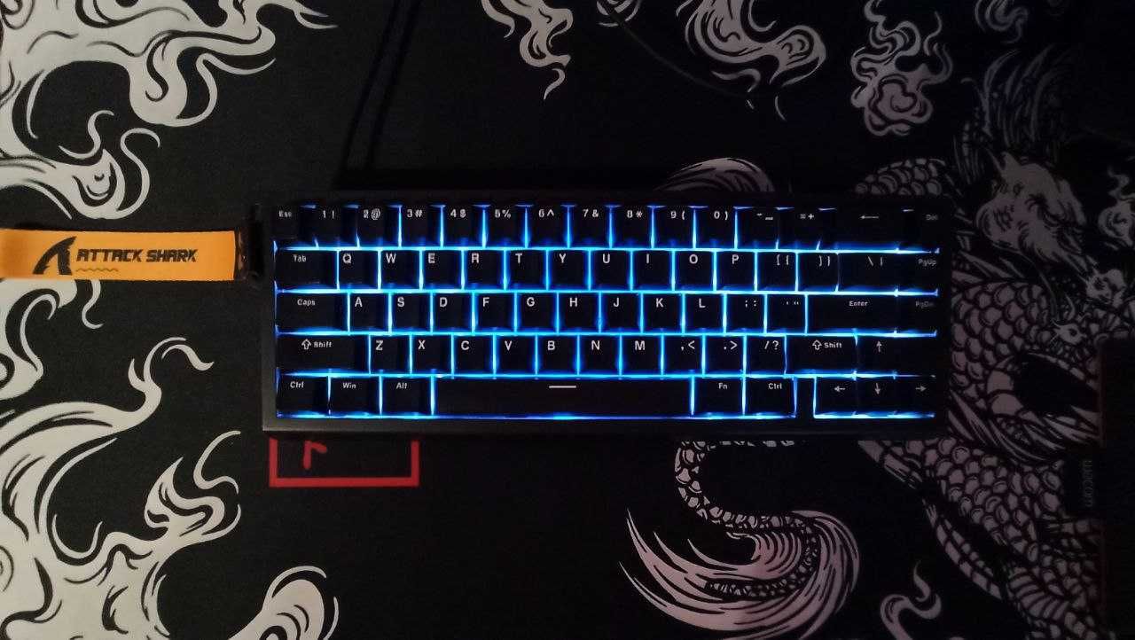 Klawiatura magnetyczna Attack shark x68 HE