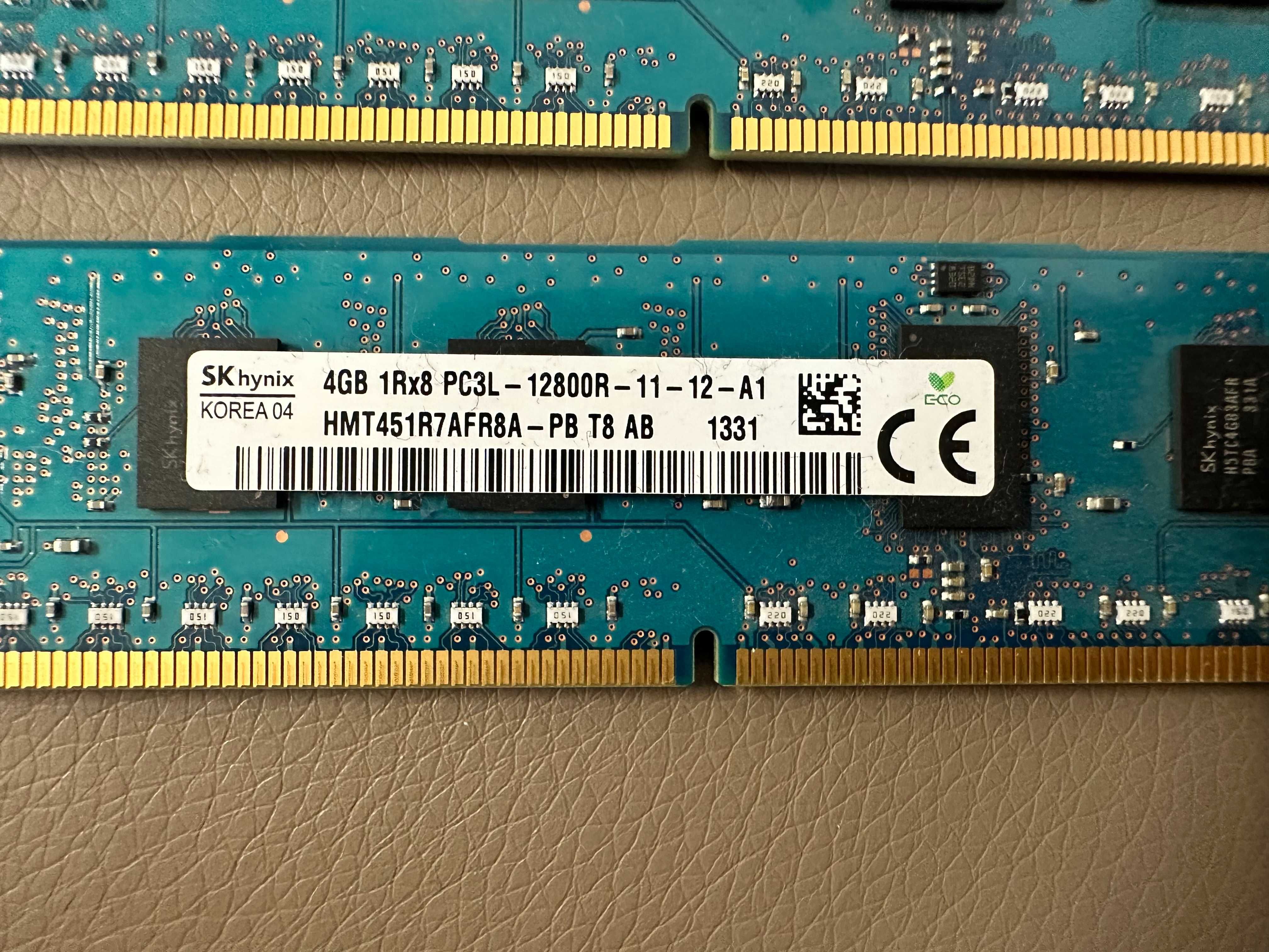 Pamięć RAM, DDR3 4GB 1600MHz, PC3L-12800R, ECC - HMT451R7AFR8A-PB