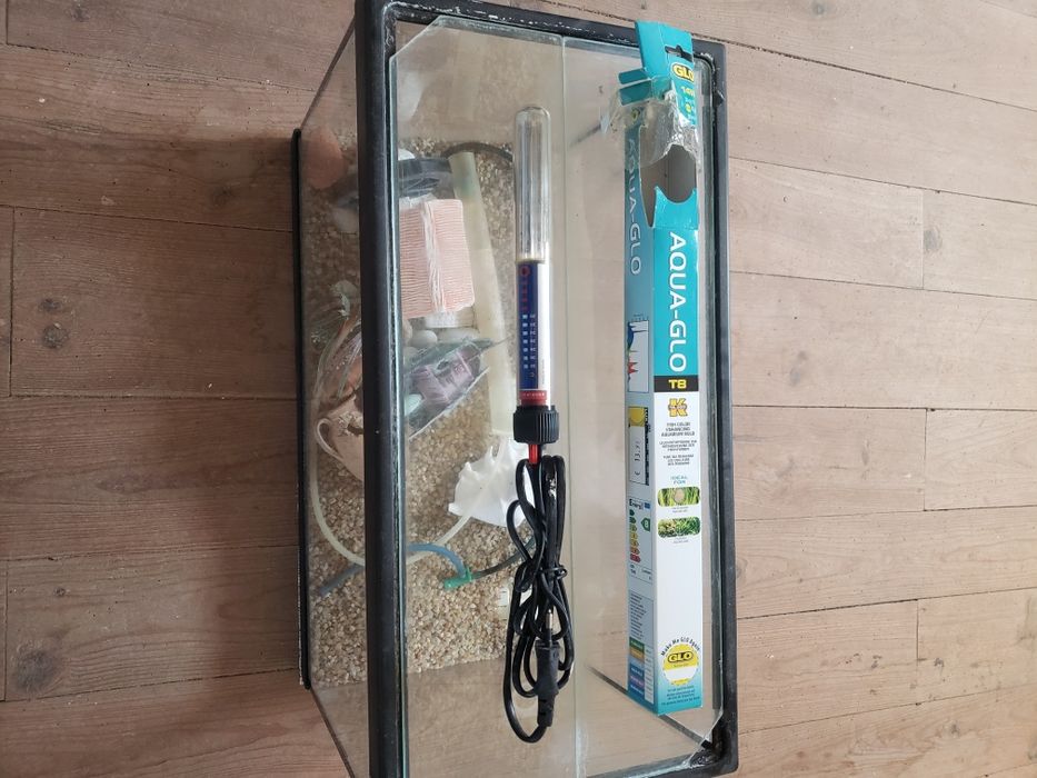 Aquario, Aquecedor Submersível ,iluminaçâo, decoração