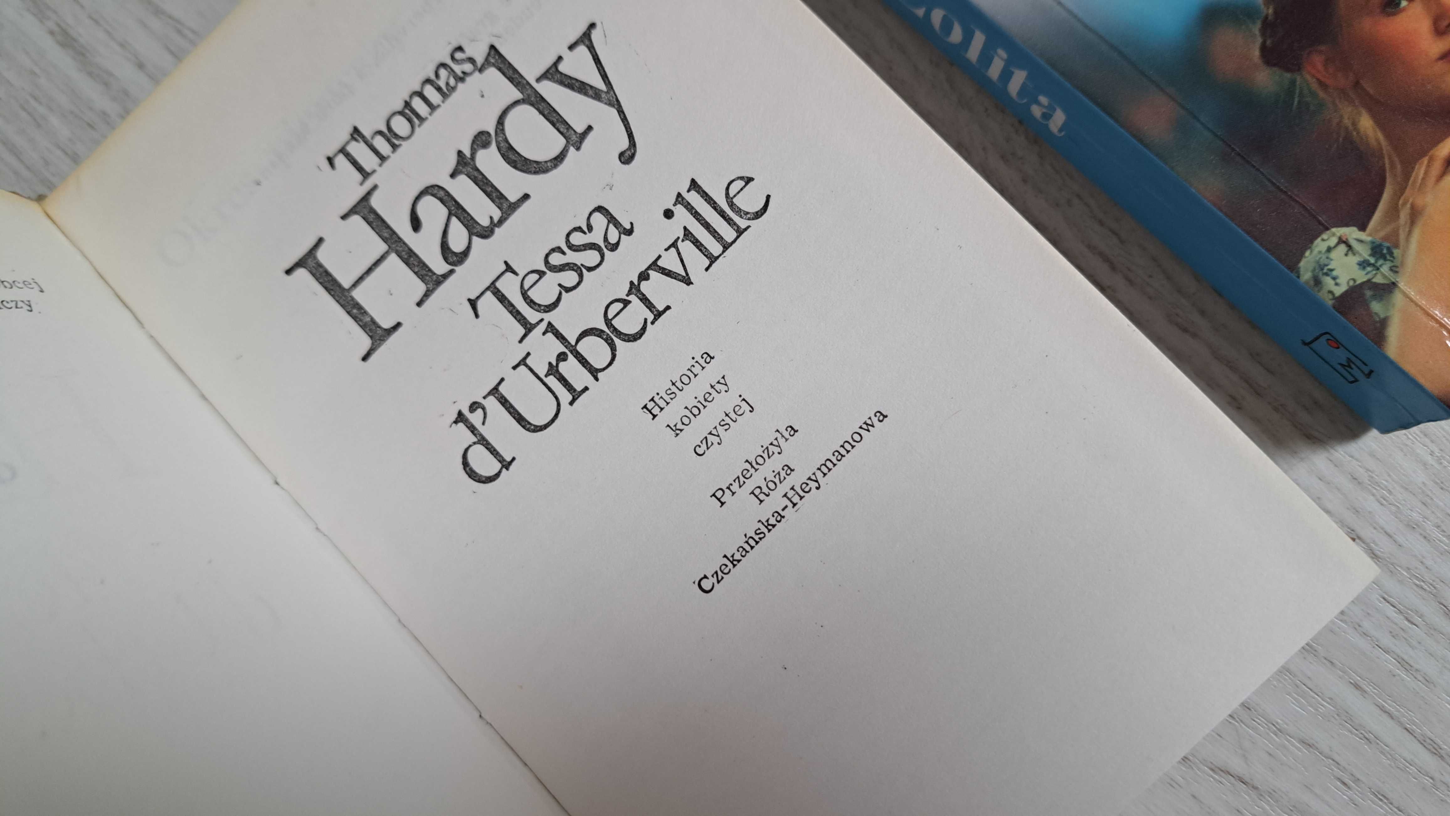 Vladimir Nabokov Lolita + Thomas Hardy Tessa d'Urberville
