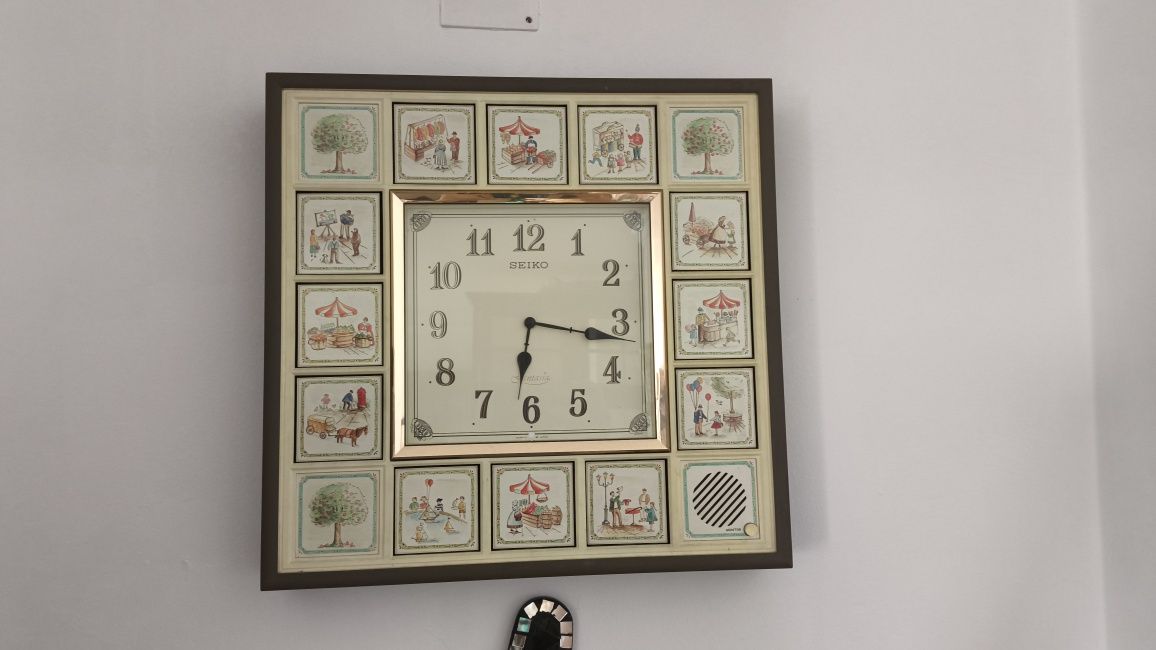 Relógio de parede SEIKO FANTASIA