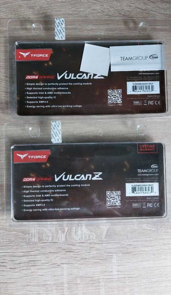Модуль пам'яті для комп'ютера DDR4 16GB (2x8GB) 3200 MHz T-Force
