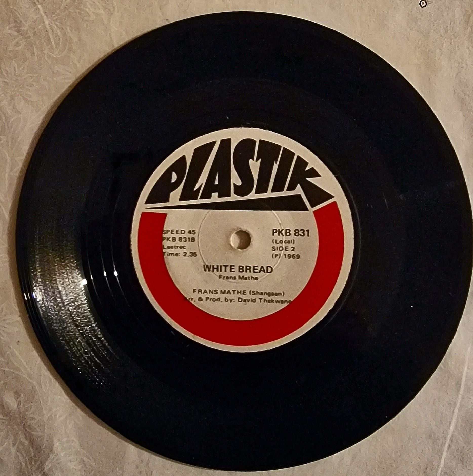 Disco Vinil | "Veiregnia / White Bread", Frans Mathe